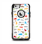 The Colorful Travel Collage Pattern Apple iPhone 6 Otterbox Commuter Case Skin Set