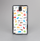 The Colorful Travel Collage Pattern Skin-Sert Case for the Samsung Galaxy Note 3