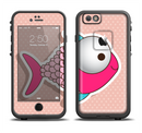 The Colorful Vector Big-Eyed Fish Apple iPhone 6/6s LifeProof Fre Case Skin Set