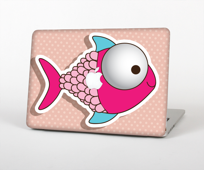 The Colorful Vector Big-Eyed Fish Skin for the Apple MacBook Pro 15"