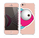 The Colorful Vector Big-Eyed Fish Skin for the Apple iPhone 5s