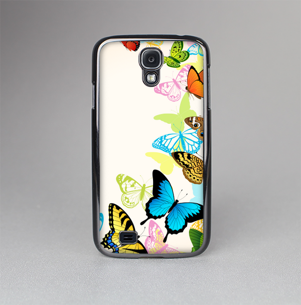 The Colorful Vector Butterflies Skin-Sert Case for the Samsung Galaxy S4