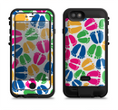 The Colorful Vector Footprints Apple iPhone 6/6s LifeProof Fre POWER Case Skin Set