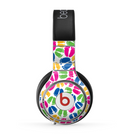 The Colorful Vector Footprints Skin for the Beats by Dre Pro Headphones