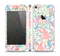 The Colorful Vector Leaves Skin Set for the Apple iPhone 5