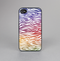 The Colorful Vector Zebra Animal Print Skin-Sert for the Apple iPhone 4-4s Skin-Sert Case