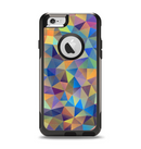 The Colorful Vibrant Triangle Connect Pattern Apple iPhone 6 Otterbox Commuter Case Skin Set