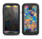 The Colorful Vibrant Triangle Connect Pattern Samsung Galaxy S4 LifeProof Nuud Case Skin Set