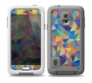The Colorful Vibrant Triangle Connect Pattern Skin for the Samsung Galaxy S5 frē LifeProof Case