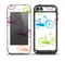 The Colorful Vintage Bike on White Pattern Skin for the iPod Touch 5th Generation frē LifeProof Case