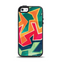 The Colorful WIld Abstract Color Pattern Apple iPhone 5-5s Otterbox Symmetry Case Skin Set