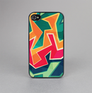 The Colorful WIld Abstract Color Pattern Skin-Sert for the Apple iPhone 4-4s Skin-Sert Case