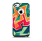 The Colorful WIld Abstract Color Pattern Skin for the iPhone 5c OtterBox Commuter Case