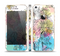 The Colorful WaterColor Floral Skin Set for the Apple iPhone 5s
