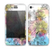 The Colorful WaterColor Floral Skin for the Apple iPhone 4-4s