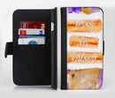 Pray For Orlando V11 Ink-Fuzed Leather Folding Wallet Credit-Card Case for the Apple iPhone 6/6s, 6/6s Plus, 5/5s and 5c