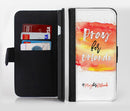 Pray For Orlando V2 Ink-Fuzed Leather Folding Wallet Credit-Card Case for the Apple iPhone 6/6s, 6/6s Plus, 5/5s and 5c