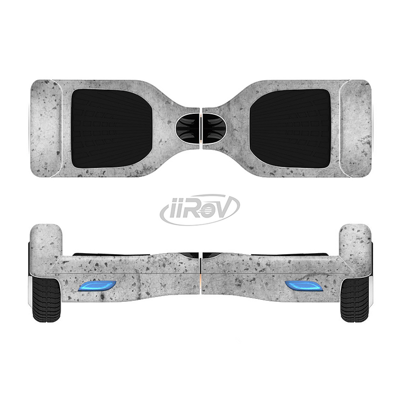 The Concrete Grunge Texture Full-Body Skin Set for the Smart Drifting SuperCharged iiRov HoverBoard