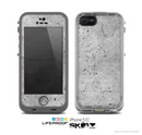 The Concrete Grunge Texture Skin for the Apple iPhone 5c LifeProof Case