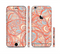 The Coral Abstract Pattern V34 Sectioned Skin Series for the Apple iPhone 6