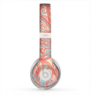 The Coral Abstract Pattern V34 Skin for the Beats by Dre Solo 2 Headphones