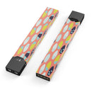 The Coral Colored SurfBoard Pattern - Premium Decal Protective Skin-Wrap Sticker compatible with the Juul Labs vaping device