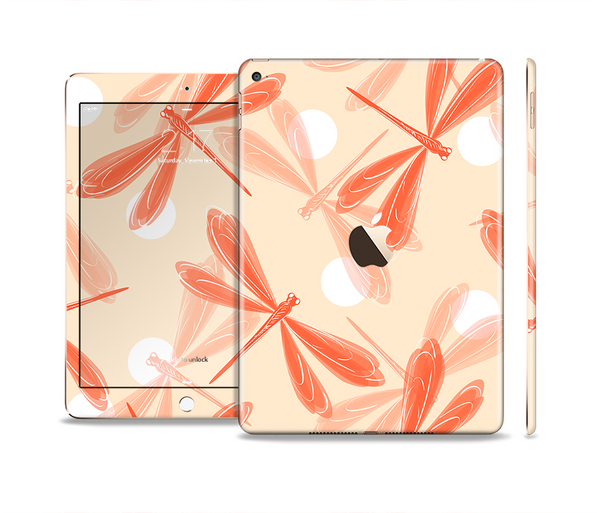 The Coral DragonFly Skin Set for the Apple iPad Pro
