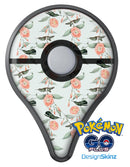 The Coral Flower and Hummingbird All Over Pattern Pokémon GO Plus Vinyl Protective Decal Skin Kit
