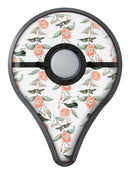 The Coral Flower and Hummingbird All Over Print Pokémon GO Plus Vinyl Protective Decal Skin Kit