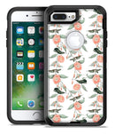The Coral Flower and Hummingbird All Over Print - iPhone 7 Plus/8 Plus OtterBox Case & Skin Kits