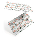 The Coral Flower and Hummingbird All Over Print - Premium Protective Decal Skin-Kit for the Apple Credit Card