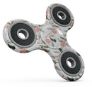 The Coral Flower and Hummingbird All Over Print Full-Body Fidget Spinner Skin-Kit
