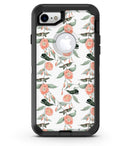 The Coral Flower and Hummingbird All Over Print - iPhone 7 or 8 OtterBox Case & Skin Kits