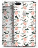 The Coral Flower and Hummingbird All Over Print - Skin-kit for the iPhone 8 or 8 Plus