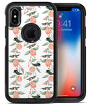 The Coral Flower and Hummingbird All Over Print - iPhone X OtterBox Case & Skin Kits