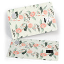 The Coral Flower and Hummingbird on Branches - Premium Protective Decal Skin-Kit for the Apple Credit Card