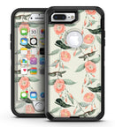 The Coral Flower and Hummingbird on Branches - iPhone 7 Plus/8 Plus OtterBox Case & Skin Kits