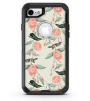 The Coral Flower and Hummingbird on Branches - iPhone 7 or 8 OtterBox Case & Skin Kits