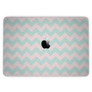 MacBook Pro without Touch Bar Skin Kit - The_Coral_and_Mint_Chevron_Pattern-MacBook_13_Touch_V6.jpg?