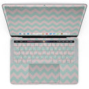 MacBook Pro with Touch Bar Skin Kit - The_Coral_and_Mint_Chevron_Pattern-MacBook_13_Touch_V4.jpg?