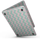 MacBook Pro with Touch Bar Skin Kit - The_Coral_and_Mint_Chevron_Pattern-MacBook_13_Touch_V6.jpg?