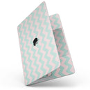 MacBook Pro with Touch Bar Skin Kit - The_Coral_and_Mint_Chevron_Pattern-MacBook_13_Touch_V7.jpg?