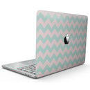 MacBook Pro with Touch Bar Skin Kit - The_Coral_and_Mint_Chevron_Pattern-MacBook_13_Touch_V9.jpg?