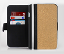 The CorkBoard Ink-Fuzed Leather Folding Wallet Credit-Card Case for the Apple iPhone 6/6s, 6/6s Plus, 5/5s and 5c