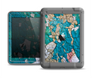 The Cracked Multicolored Paint Apple iPad Air LifeProof Fre Case Skin Set