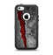 The Cracked Red Core Apple iPhone 5c Otterbox Defender Case Skin Set