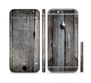 The Cracked Wooden Planks Sectioned Skin Series for the Apple iPhone 6s Plus