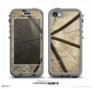 The Cracked Wooden Stump Skin for the iPhone 5c nüüd LifeProof Case