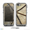 The Cracked Wooden Stump Skin for the iPhone 5c nüüd LifeProof Case