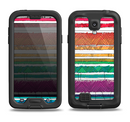 The Crayon Colored Doodle Patterns Samsung Galaxy S4 LifeProof Nuud Case Skin Set